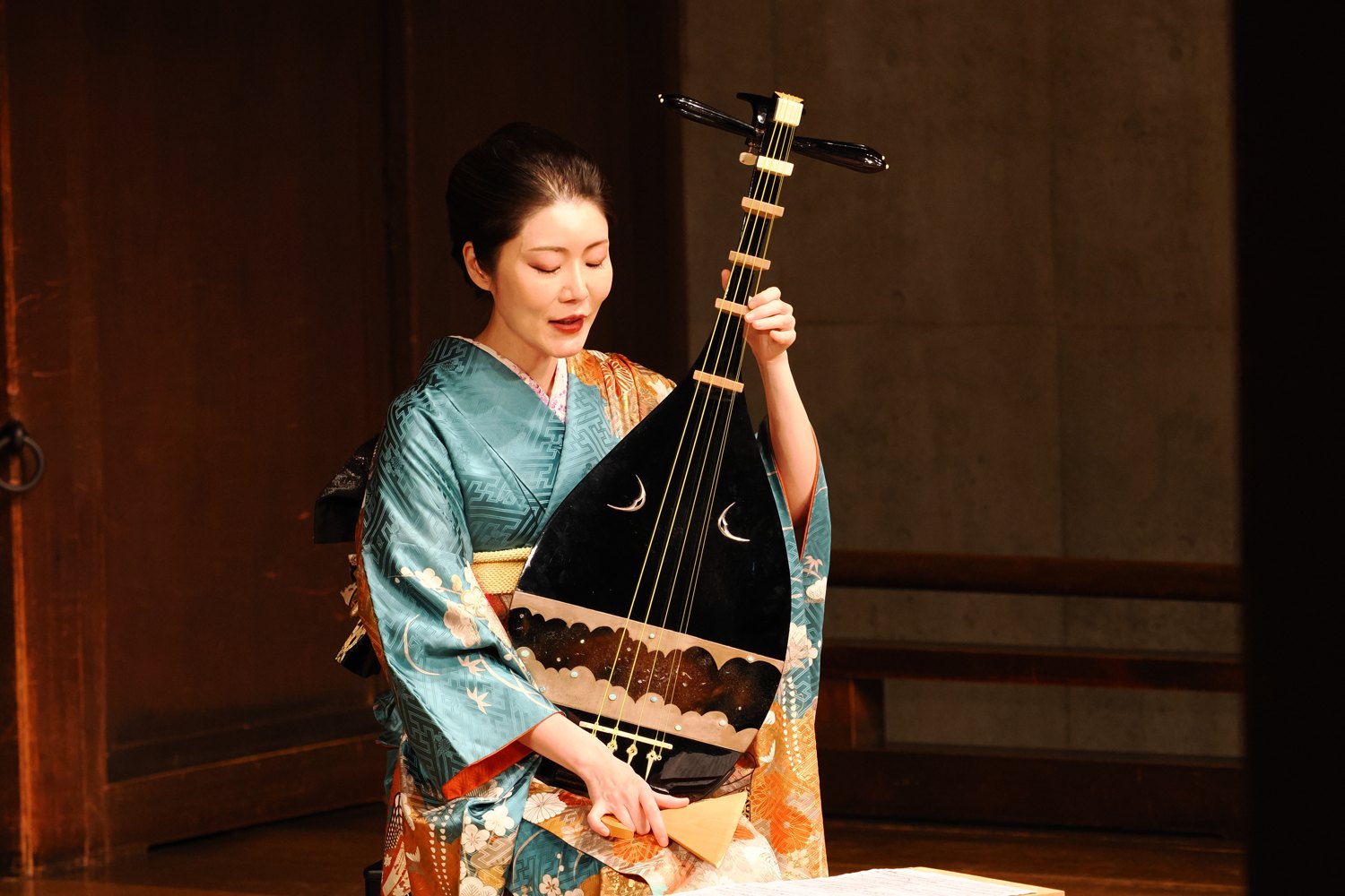 能舞台の一曲は、やはり特別です